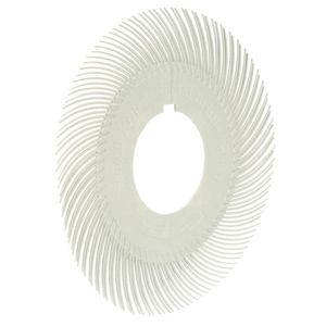 400 SPAZZOLE RADIALI CON PERNO A FILO ABRASIVO CURVO TIPO C RB-ZB DIAMETRO 76,2MM P.N. 30129 BLU 7000028532
