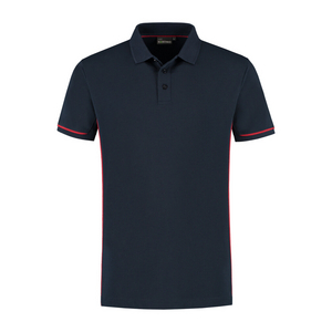 SANTINO POLOSHIRT CARSEN MARINE/ROOD MT 4XL