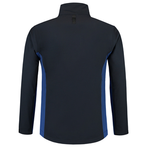 VCZ SOFTSHELL 402002 ZWART/ROOD BORST+RUG MT XL