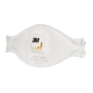 MASCHERINA AURA RESPIRATORE ANTIPARTICOLATO, FFP2, CON VALVOLA, 9322+ 7100258909