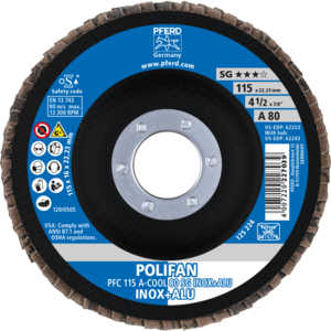 PFERD LAMELLENSCHIJF PFC 115 A 80 SG-COOL CONISCH