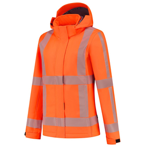 TRICORP SOFTSHELL RWS REVISIBLE DAMES 403702 ORANJE MT 4XL