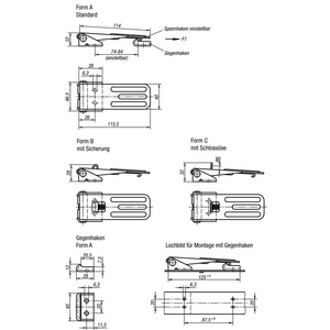 K0049.3631162 Spannverschluss einstellbar