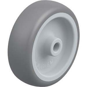 280255-RUOTA CON RIVESTIMENTO IN GOMMA TERMOPLASTICA. NUCLEO IN POLIPROPILENE TPA 75/8G