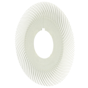 400 SPAZZOLE RADIALI CON PERNO A FILO ABRASIVO CURVO TIPO C RB-ZB DIAMETRO 76,2MM P.N. 30129 BLU 7000028532