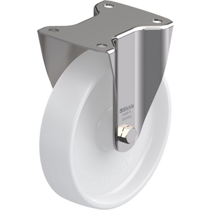 ROULETTE FIXE 400KG D.200MM IN BAND.POLYA 50MM MOY ROULX IN