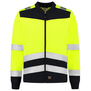 TRICORP SOFTSHELL HI-VIS 403021 FLUO GEEL/INKT BL MT XXL