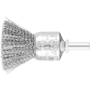 PFERD Shank mounted end brush, crimped PBU 2020/6 ST 0,20