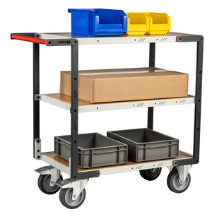 SERVANTE MONTEE 3 PLATEAUX MEDIUM, 850X500 MM, ROUES