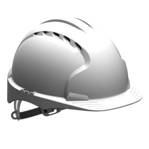 CASCO DI SICUREZZA EVO 3-CRICCHETTO ANTISCIVOLO-VENTILATO BIANCO AJF160-000-100