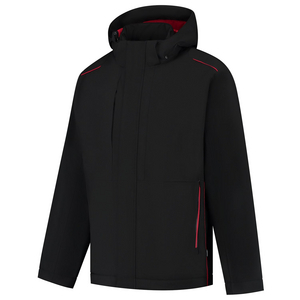 TRICORP WINTERJAS SHELL ACCENT 402703 ZWART/ROOD MT XXL