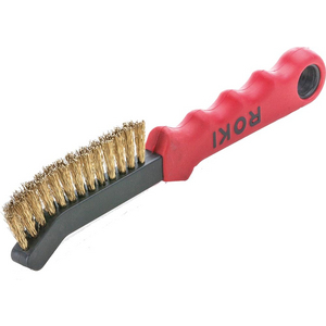 9716830030 Drahtbürste ROKI Messing gewellt 0,25mm Lessmann