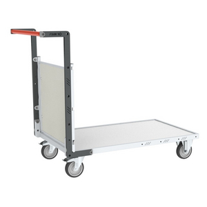 CHARIOT MODULAIRE PP ALVEOLAIRE 1 DOSSIER PLATEAU BOIS 850 X