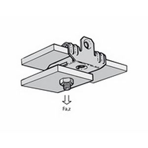 ATTACHE STANDARD FU EP 8/12,5MM M6 BTE 100