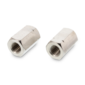 WN88087 M10X30 SW17 A1/A2 Sechskant-Verbindungsmuffe, durchgehendes Innengewinde