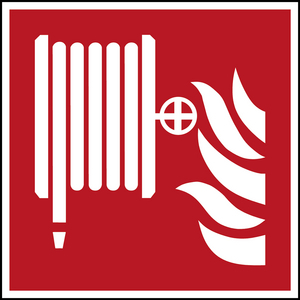 SEGNALETICA DI SICUREZZA ISO â NASPO ANTINCENDIO 817043 PIC F002-400X400-PE-CRD/1