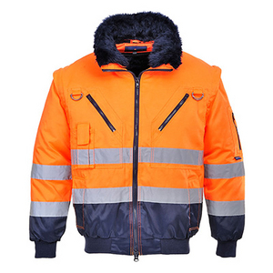 GIACCA PILOT HI-VIS 3 IN-1 ORANGE/NAVY XXL PJ50ONR # XXL