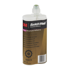 ADESIVO EPOSSIDICO SCOTCH-WELD 7240 FR, NERO, PARTE B/A, 40 7100042087