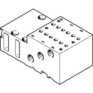 FESTO AANSLUITBLOK MHP2-PR2-5 525122