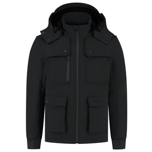 TRICORP SOFTSHELL JAS WINTER REWEAR 402712 ZWART MT 5XL