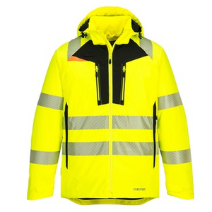 PORTWEST WINTERJACK DX461 HI-VIS GEEL/ZWART MT 3XL