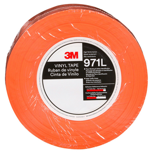 RUBAN DE MARQUAGE 971L ORANGE 101.6 MMX33 M 0.43 MM