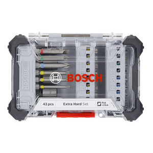BOSCH SET BITS EN DOPPEN 2607017727 (SE=43ST)