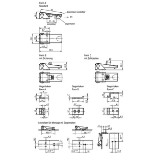 K0047.1420601 Spannverschluss einstellbar
