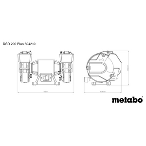 01940771, 8310400060 SD 200 Plus * Doppelschleifmaschine