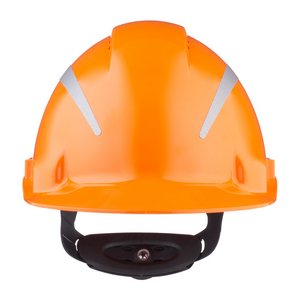 ELMETTO , UVICATOR, CRICCHETTO, VENTILATO, RIFRANGENTE, FASCIA ANTISUDORE IN PLASTICA, ARANCIONE, G3 7100103588