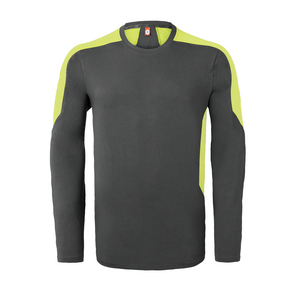 HAVEP T-SHIRT LM BASELAYER 10073 CHARC/FLUO GEEL MT M