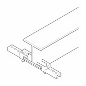 ACCROCHE TOUT RAIL 30X15 LG400MM EP MAX 20MM