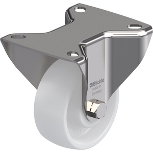 BLICKLE RVS BOKWIEL BEV.PLAAT - BX- PO 75XR