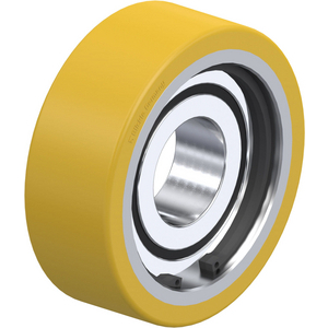 457283-RUOTA GUIDA CON RIVESTIMENTO IN POLIURETANO BLICKLE EXTRATHANE?, NUCLEO IN ACCIAIO FSTH 70X25/25-15K