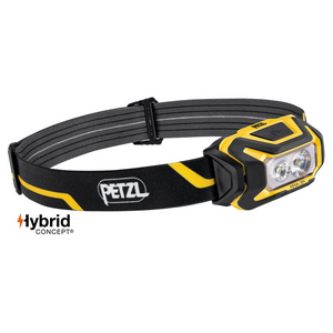 PETZL HOOFDLAMP ARIA 2R ZWART/GEEL