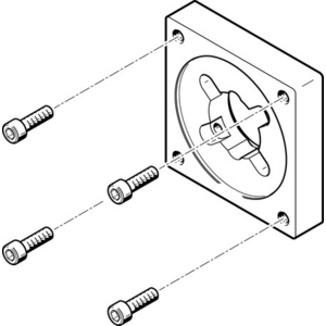 FESTO MOTORFLENS EAMF-A-38A-87A 560693