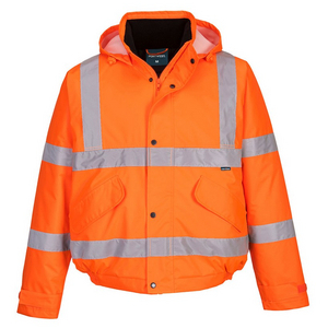 PORTWEST BOMBER JACK ES463 HI-VIS ORANJE MT XS