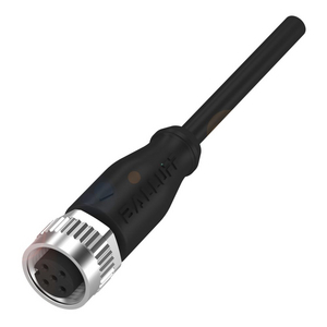 CABLE DE RACCORD. M12 LG 2M PUR BCC M415-0000-1A-003-PX0434-020