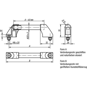K0210.350. Leichtbaugriff Form A