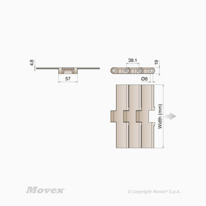 CH. PLASTIQUE MX 8257 K1200 PERFORMANCE 3048M AU METRE
