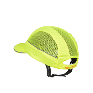 CASQUETTE AIR STREAM JAUNE FLUO VISIERE 5CM