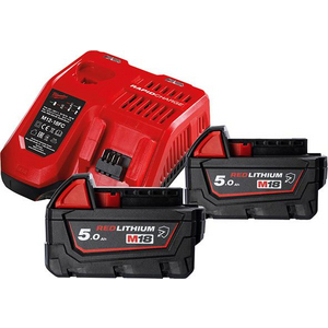 01000766, 8112901215, 4932479831 Akku-Starter Set Chemieresistent M18 NRGCR-502 2x18,0V 5,0Ah