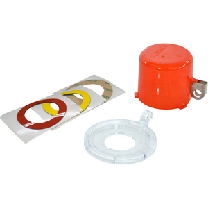 DISPOSITIVO DI LOCKOUT PER PULSANTI/ARRESTI DI EMERGENZA, GRANDE 130821 30MM PUSH BUTTON RED LO W/ STD COVER
