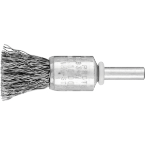 PFERD Shank mounted end brush, crimped PBU 1516/6 ST 0,35