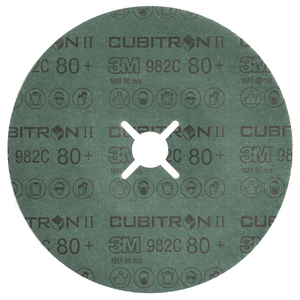 DISQUE FIBRE 3M982C 178X22 G80 CUBITRON II UE 100