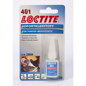 LOCTITE CA SNELLIJM 401 BLISTER - FLACON 5 GR NSF
