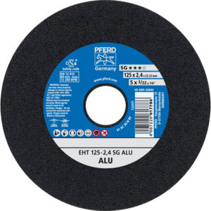 DISQUE EHT 125-2,4 A 30 N 22,23 SG-ALU 61331550