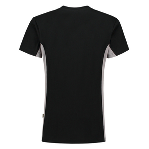 TRICORP T-SHIRT 102004 ZWART/GRIJS MT S