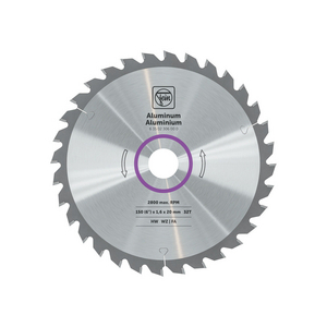 LAME DE SCIE CIRCULAIRE PORTATIVE POUR ALUMINIUM ET