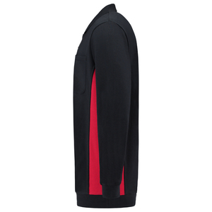TRICORP POLOSWEATER BORSTZAK 302001 MARINE/ROOD MT 3XL